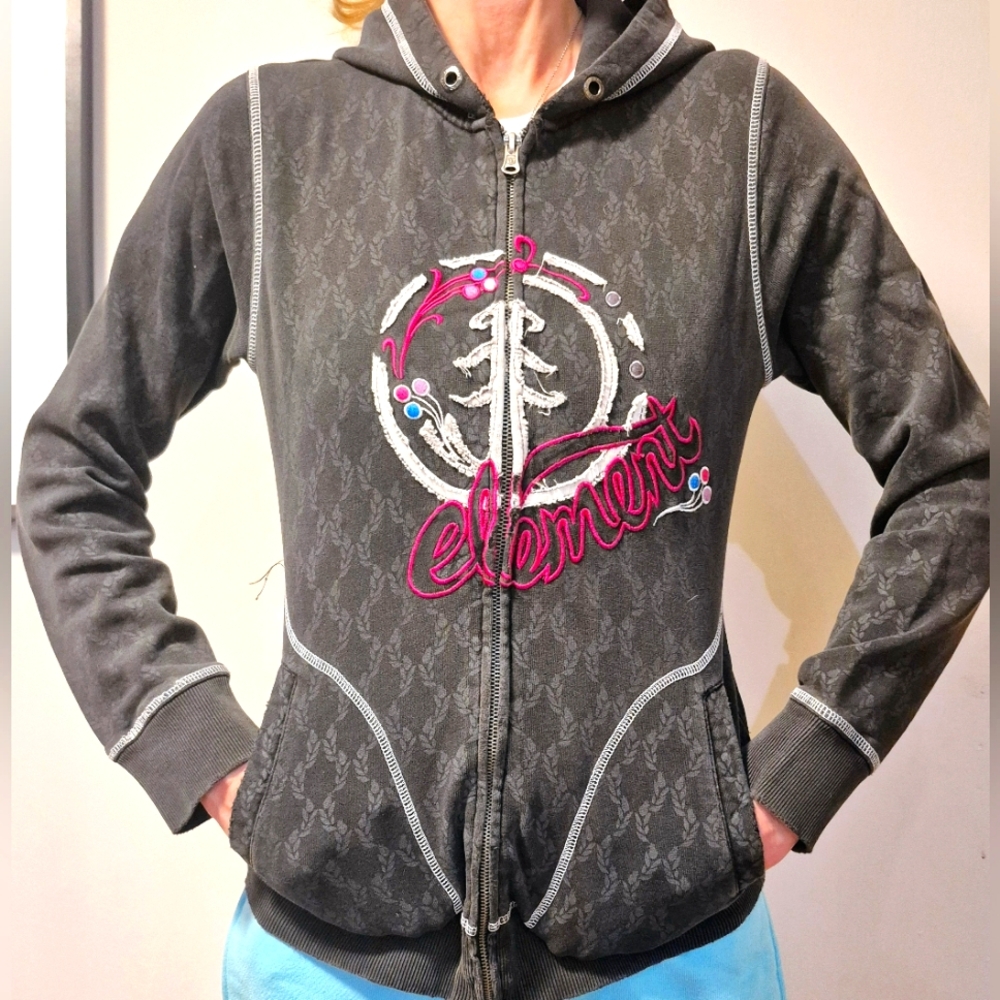 Vintage Skate Brand Element Hoodie